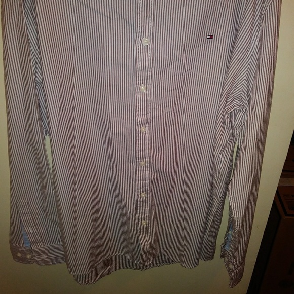 (TOMMY HILFIGER) Men's Button Down Shirt Size XXL - Picture 3 of 6